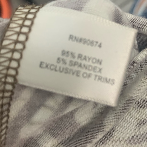 Boston Proper Embellished Islander Bohemian Racerback tank w shelf bra sz S - Picture 6 of 9